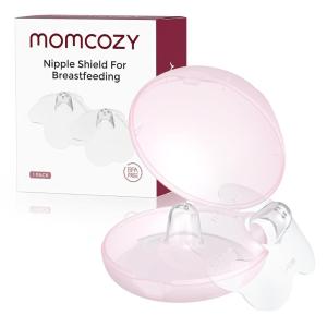 imageMomcozy Silicone Nipple Shields for Breastfeeding Flower Shape Petal Design Ultra Thin ampamp Soft for Flat or Inverted Nipples Flexible Nursing Shield BPABPS Free 1 Pair 17mm1 Pair