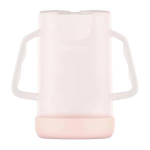 imageMomcozy Squeeze Pouch Holder for Food Pouches and Drink Boxes Baby Pouch Holder Allows Baby to SelfFeed and Avoid Messes Baby Food Pouch Holder Handle is Easy to Grip Comfortable GreenPink