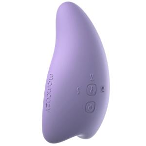 imageMomcozy Warming Lactation Massager 2in1 Soft Breast Massager for Breastfeeding Heat  Vibration Adjustable for Clogged Ducts Improve Milk Flow EngorgementLilac