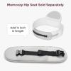 imageMomcozy Hip Carrier Belt Extender  Compatible with Momcozy Move2Fit Hip Carrier Extends Waist Band up to 59 for Plus Size Parents Adjustable Fit Soft ampamp Breathable AirmeshGreyAirmeshGrey