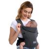 imageNewborn Carrier Soft and Lightweight Baby Carrier Wrap  Ergonomic Adjustable Neck Support  Ideal for Newborn 724 lbs  Enhanced Comfort and Support Deep GreyDeep Grey