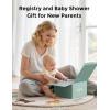 imageMomcozy Glow Baby Kit Baby Shower ampamp Registry Essential Kit for Grooming ampamp Cleansing Care Includes Electric Nail File Teether Bath Brush Cradle Cap BrushComb Finger ToothbrushNewborn MustHaveGlow Baby Kit