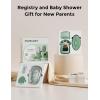 imageMomcozy Glow Baby Kit Baby Shower ampamp Registry Essential Kit for Grooming ampamp Cleansing Care Includes Electric Nail File Teether Bath Brush Cradle Cap BrushComb Finger ToothbrushNewborn MustHaveGlow Baby Kit