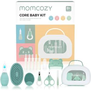 imageMomcozy Glow Baby Kit Baby Shower ampamp Registry Essential Kit for Grooming ampamp Cleansing Care Includes Electric Nail File Teether Bath Brush Cradle Cap BrushComb Finger ToothbrushNewborn MustHaveCore Baby Kit