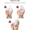 imageMomcozy Original Replacement Accessories for M5 M6 M9 FoodGrade Silicone ampamp BPA Free Original Breastfeeding Parts Inserts 19mm 4 PackTransparent