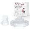 imageMomcozy Flange Cover Only Compatible with Momcozy M5 NOT for Others DustProof Flange Cover Original M5 Breast Pump Replacement Accessories 1 PackTransparent