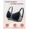 imageMomcozy 4in1 HandsFree Pumping Bra with Cooling Fabric ampamp JellyStrip Support Nursing ampamp Breast Pump Bra for AllDay WearBlack