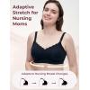 imageMomcozy 4in1 HandsFree Pumping Bra with Cooling Fabric ampamp JellyStrip Support Nursing ampamp Breast Pump Bra for AllDay WearBlack