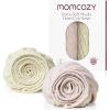 imageMomcozy Muslin Standard Fitted Crib Sheets 52quotx28quot 2 Pack Soft Breathable Natural Cotton Baby Mattress Sheet 360 Mattress Wrapping No Slip Boys Girls Neutral Toddler Bed Sheet Bravery ZebraBeige Blush
