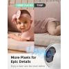 imageMomcozy Baby Monitor BM03 AddOn Camera Unit Full 1080P HD Resolution PanTiltZoom Camera SD CardNot Included Storage Available Easy Pairing Not Compatible with BM01