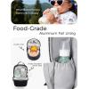 imageMomcozy Urban Diaper Bag Backpack  Stylish Durable ampamp Waterproof Baby Bag with MultiPockets Laptop Compartment Changing Pad ampamp Stroller Straps Travel Baby Essentials for MomsDadsWork MaternityBlack