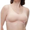 imageMomcozy Seamless Everyday Bra for Women Wireless FullCoverage Bra with Soft Support and AllDay ComfortRosewater