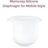 imageMomcozy Breast Pump Hands Free Mobile Style  M6 Wearable Breastfeeding Pump Ideal Rhythm for More Milk DoubleFit Flange More Fit ampamp Discreet with 3 Modes ampamp 9 Levels 24mm  2 Pack Cozy RedTransparent