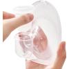 imageMomcozy Breast Pump Hands Free Mobile Style  M6 Wearable Breastfeeding Pump Ideal Rhythm for More Milk DoubleFit Flange More Fit ampamp Discreet with 3 Modes ampamp 9 Levels 24mm  2 Pack Cozy RedTransparent