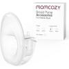 imageMomcozy Breast Pump Hands Free Mobile Style  M6 Wearable Breastfeeding Pump Ideal Rhythm for More Milk DoubleFit Flange More Fit ampamp Discreet with 3 Modes ampamp 9 Levels 24mm  2 Pack Cozy RedTransparent