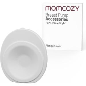 imageMomcozy Breast Pump Hands Free Mobile Style  M6 Wearable Breastfeeding Pump Ideal Rhythm for More Milk DoubleFit Flange More Fit ampamp Discreet with 3 Modes ampamp 9 Levels 24mm  2 Pack Cozy RedWhite