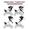 imageMomcozy Baby Stroller Wagon Seat Only  Extra Wagon Seat Attachment for ChangeGo Stroller  Safety Harness  Easy Install