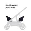 imageMomcozy Baby Stroller Wagon Seat Only  Extra Wagon Seat Attachment for ChangeGo Stroller  Safety Harness  Easy Install