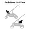imageMomcozy Baby Stroller Wagon Seat Only  Extra Wagon Seat Attachment for ChangeGo Stroller  Safety Harness  Easy Install