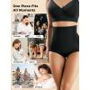 imageMomcozy Tummy Control Shapewear Panties HighWaist Body Shaper Seamless Shaping Underwear for Postpartum ampamp Daily Dress Black