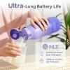 imageMomcozy Portable Milk Warmer for Travel  Dual Heating Modes for Breast Milk ampamp Water Portable Bottle Warmer with Fast Heating ampamp Long Battery Life 17 Ounces Large Capacity to Meet Your AllDay NeedsPurple