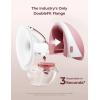 imageMomcozy Wearable Breast Pump Hands Free Upgraded Mobile Flow  M9 App Discreet Control with Personalized MultiModes ampamp 15 Levels Wearable Breast Pump 24mm 2 Pack Cozy RedCozy Red