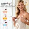 imageMomcozy ComfortNip MultiCare Nipple Care Pen 3in1 HeatCoolVibe Rechargeable Portable Cream Pen with Botanical Nipple Cream Touch Free 316 Steel Head for Breastfeeding Pain Relief