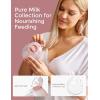 imageMomcozy Wearable Breast Pump V2 Pro UltraLightweight Double Electric Breast Pump HandsFree ampamp Portable Pump with Upgraded Flange Quiet ampamp LeakProof Electric Pump for Pumping MomsCozy Red