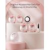 imageMomcozy Wearable Breast Pump V2 Pro UltraLightweight Double Electric Breast Pump HandsFree ampamp Portable Pump with Upgraded Flange Quiet ampamp LeakProof Electric Pump for Pumping MomsTransparent