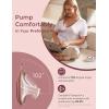 imageMomcozy Wearable Breast Pump V2 Pro UltraLightweight Double Electric Breast Pump HandsFree ampamp Portable Pump with Upgraded Flange Quiet ampamp LeakProof Electric Pump for Pumping MomsCozy Red