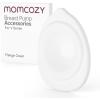 imageMomcozy Wearable Breast Pump V2 Pro UltraLightweight Double Electric Breast Pump HandsFree ampamp Portable Pump with Upgraded Flange Quiet ampamp LeakProof Electric Pump for Pumping MomsTransparent