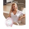 imageMomcozy Breast Pump V1 Pro HospitalGrade HandsFree ampamp Portable Wearable Pump Upgraded Electric Pump with 3 FineTuned Rhythms15 Levels Come with LeakProof DoubleFit Flange Cozy RedTransparent