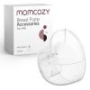 imageMomcozy Breast Pump V1 Pro HospitalGrade HandsFree ampamp Portable Wearable Pump Upgraded Electric Pump with 3 FineTuned Rhythms15 Levels Come with LeakProof DoubleFit Flange Cozy RedTransparent