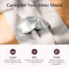 imageMomcozy 999 Silver Nursing Cups HoleFree Design 999 Silver Nipple Shields Breastfeeding Essentials Silver Nipple Shields for Breastfeeding Newborns Metal Nipple Shields Regular SizeHolefree