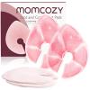 imageMomcozy Larger Breast Therapy Packs Hot and Cold Breast Pads999 Silver Nursing Cups Original Perforated Breathable Design