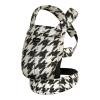 imageMomcozy Baby Carrier Ergonomic Cozy and Lightweight Carrier Effortless to Put On Ideal for HandsFree Parenting Enhanced Lumbar Support GeometryCottonHoundstooth
