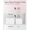 imageMomcozy Natural Breast Pump Wipes amp Momcozy Breastmilk Storage Bag 8Oz
