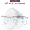 imageMomcozy Original S9 ProS12 Pro Replacement Accessories Only Compatible with S9 ProS12 Pro Breast Pump NOT for S9S12S12ProQuick SingleSealed Full Set Collector 24mm Flange 180ml 1 PackTransparent
