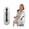 imageMomcozy Baby Carrier with Hip Seat Detachable HandsFree Carrier up to 44lbs Belt Extender Included Extends Waist Band up to 59 for Plus Size Parents AirmeshGrey