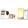 imageMomcozy Smart WiFi Baby Monitor with Camera and Audio amp Momcozy White Noise Machine for Baby Sleeping with Night Light