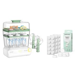 imageMomcozy 3 Layers Bottle Sterilizer and Dryer amp Momcozy Descaling Tablets