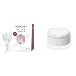 imageMomcozy Baby Tongue Cleaner and Portable White Noise Sound Machie Kit