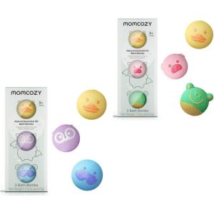 imageMomcozy Essential Oil Bath Bombs 6 Pcs Bubble