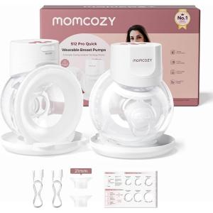 imageMomcozy Flange Insert 15171921mm Compatible with 24mm FlangeShield of Most Pumps Insert for Breast Pump Replacement Accessories 4PCSCozy White