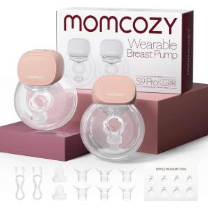 imageMomcozy Original S9 ProS12 Pro Replacement Accessories Only Compatible with Momcozy S9 ProS12 Pro Breast Pump NOT for S9S12Duckbill Valves amp Silicone Diaphragm1 PackNpink
