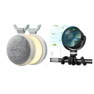 imageMomcozy Portable Stroller Fan and Portable Sound Machine