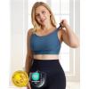 imageMomcozy Hands Free Pumping Bra Adjustable BreastPumps Holding and Nursing Bra Pumping amp Nursing Bra in OneBlue