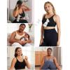imageMomcozy Hands Free Pumping Bra Adjustable BreastPumps Holding and Nursing Bra Pumping amp Nursing Bra in OneMocha