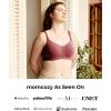 imageMomcozy HandsFree Pumping Bra Wireless amp Seamless HF010 Breast Pump Bra Breathable Tencel Fabric amp Fully Fixed CupsDusty Rose