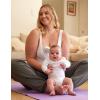 imageMomcozy S9 Pro Upgraded Wearable Breast Pump HandsFree Design with Extended Battery Life amp LED Display Double Electric Portable Pump with 2 Modes amp 9 Levels 24mm 2Pack Gray Color24mm 2Pack